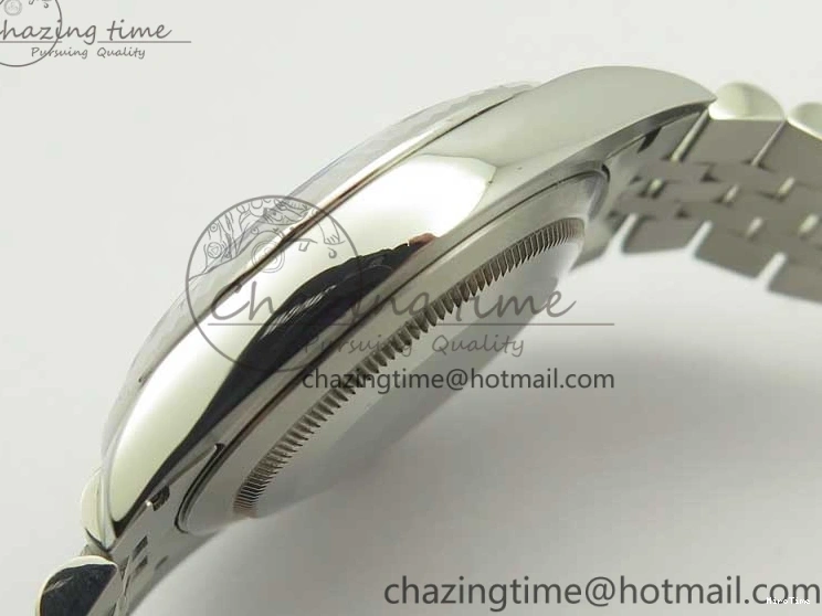 MiroTime 0114 DateJust 41 126334 SS REF 1:1 Best Edition Gray Dial Stick Markers on Jubilee Bracelet A3235 Clone V OdorResistant 3382